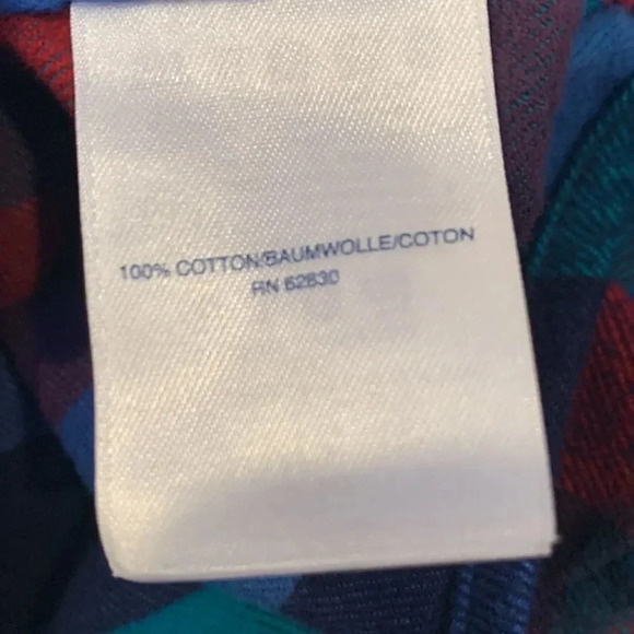 Lands’ End flannel button up shirt - Picture 6 of 6